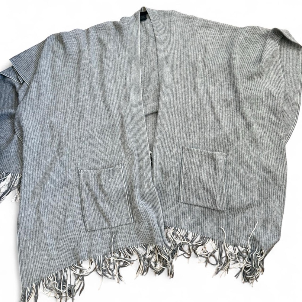 Steve Madden Heather Gray Knit Cardigan